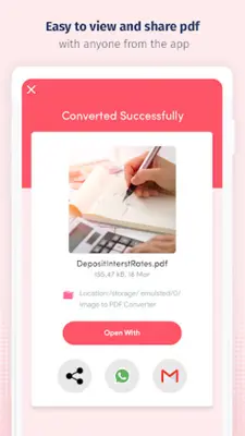 Image To PDF Converter android App screenshot 4