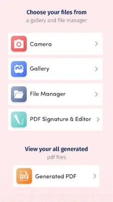 Image To PDF Converter android App screenshot 8